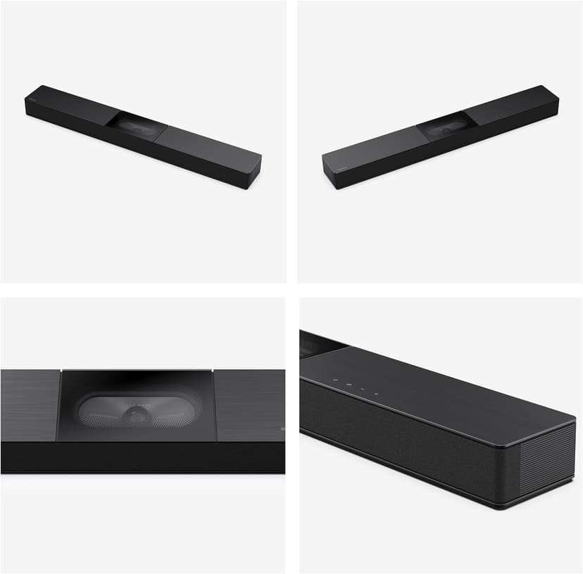 Hisense A620 2.1ch All-in-one Sound Bar with Built-in Subwoofer, 240W, DTS Virtual: X, Dolby Dightal Plus, Bluetooth 5.3, Roku TV Ready, HDMI ARC/AUX/USB, Ez Play, Black (A620, 2024 Model)