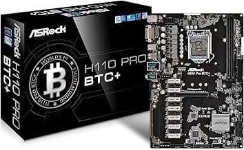 ASRock H110 Pro BTC+ 13GPU Mining Motherboard Cryptocurrency