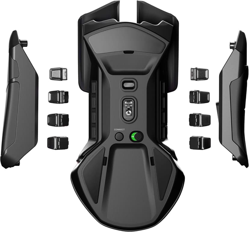 SteelSeries Rival 650 Quantum Wireless Gaming Mouse - Rapid Charging, 12,000 Cpi Dual Sensor, 256 Weight Configs, 8 Zone RGB Lighting
