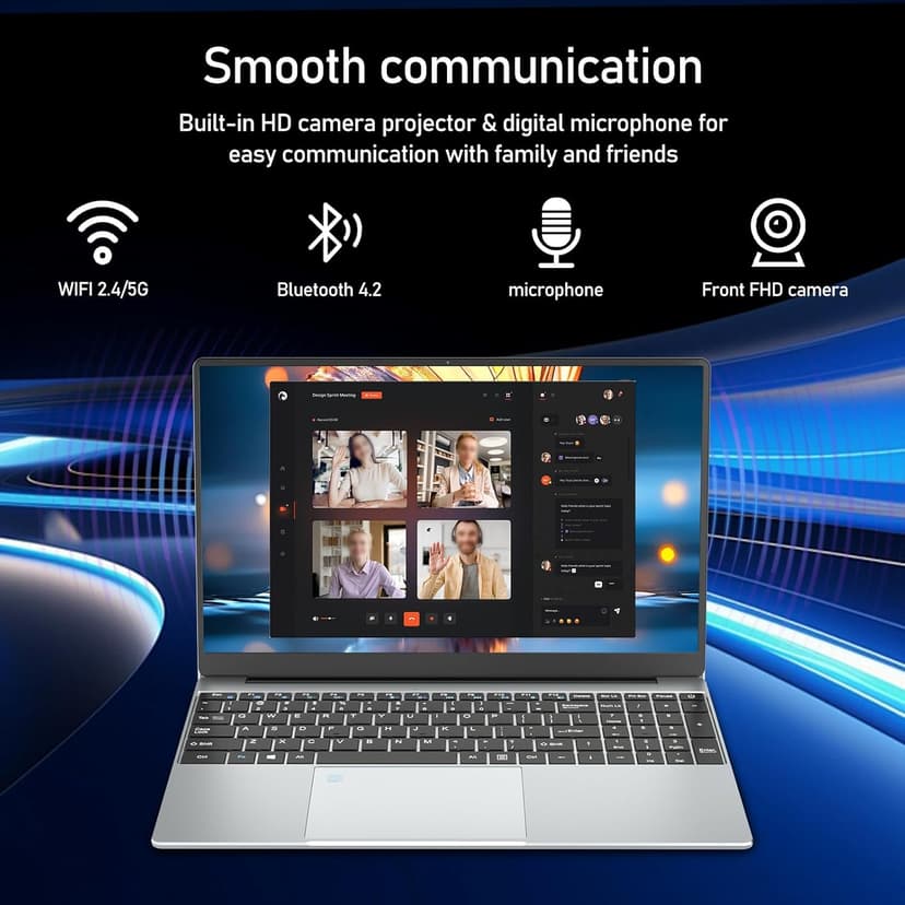 Gaming laptop,15.6 inch Laptop Computer, Laptops Celeron N5095 Processor, 24GB DDR4 512GB SSD, FHD 1920 * 1080 Display,180 Angle Opening,Backlit Keyboard,Mini-HDMI,Traditional Computers,win 11 pro