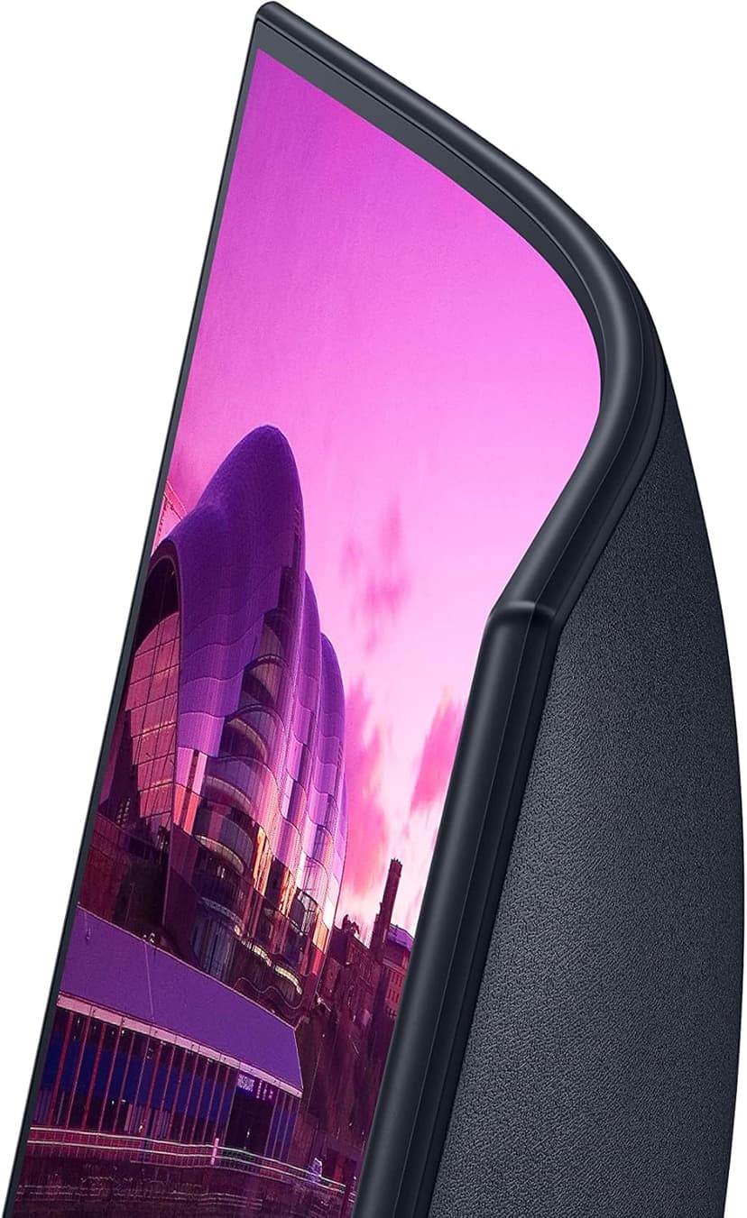 Samsung 27-Inch S39C Series FHD Curved Gaming Monitor, 75Hz, AMD FreeSync, Game Mode, Advanced Eye Comfort, Frameless Display, Built in Speakers, Slim Metal Stand, LS27C392EANXGO, Black