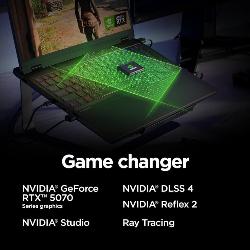 Lenovo Legion 5i – Gaming Laptop - Intel® Core™ i7-14700HX - 15" 2.5K WQXGA PureSight OLED Display–165Hz Refresh Rate–NVIDIA® GeForce RTX™ 5070 – 16 GB Memory – 1 TB Storage – 3 Months of PC GamePass