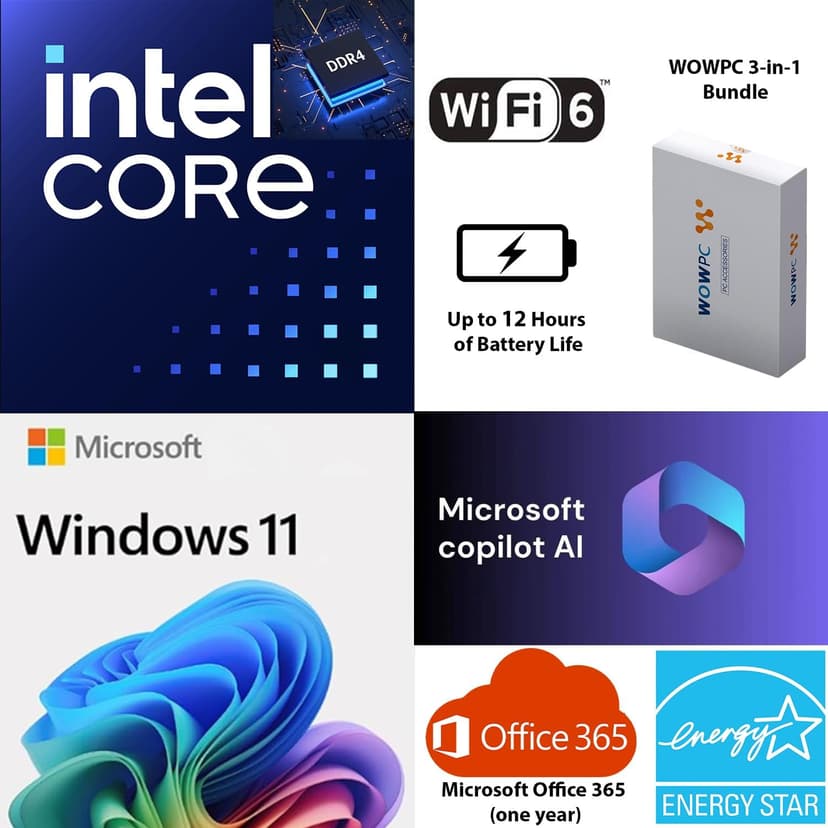 HP 14 Ultrabook • Back to School Limited Edition w/Microsoft 365 • Intel 4-Core CPU • 16GB RAM • 1.6TB Storage (128GB OnBoard w/ 512GB Portable Drive + 1TB OneDrive) • Willow Green • Win 11