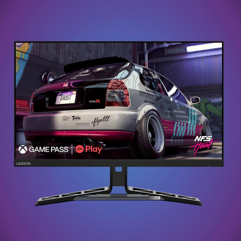 Lenovo Legion R27q-30 Gaming Monitor, 27” QHD Display, 180Hz, 0.5ms Response, AMD FreeSync Premium, Lift/Tilt/Pivot/Swivel Stand, HDMI 2.1 and DisplayPort 1.4, 350 nits, Raven Black