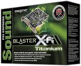 Creative Labs SB0880 PCI Express Sound Blaster X-Fi Titanium Sound Card