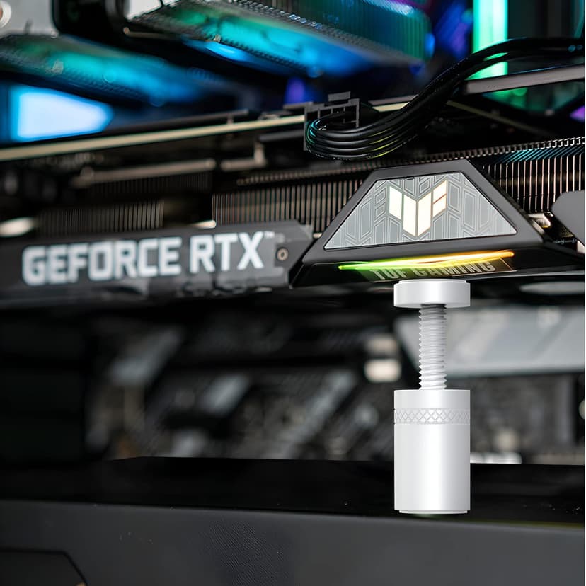 Compact GPU Anti-Sag Stick, Video Card Support Bracket with Magnet & Non-Slip Base (S, 25-50mm)