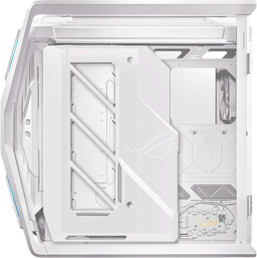 ASUS ROG Hyperion GR701 EATX Full-Tower Computer case with Semi-Open Structure, Tool-Free Side Panels, Supports up to 2 x 420mm radiators, Built-in Graphics Card Holder, 2X Front Panel Type-C