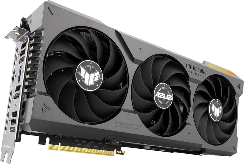 ASUS TUF Gaming NVIDIA GeForce RTX™ 4070 Ti Super OC Edition Gaming Graphics Card (PCIe 4.0, 16GB GDDR6X, HDMI 2.1a, DisplayPort 1.4a),RTX4070Ti|OC|Black