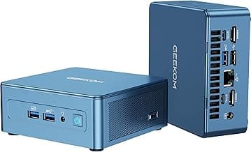 GEEKOM IT13 Mini PC 2025 Edition, Intel 13th Gen i9-13900HK (3-Year Quality Support), 32GB RAM/1TB NVMe SSD, NUC13 Mini Desktop Computer Windows 11 Pro for Home & Office | 8K UHD, USB4, WiFi 6E, BT5.2