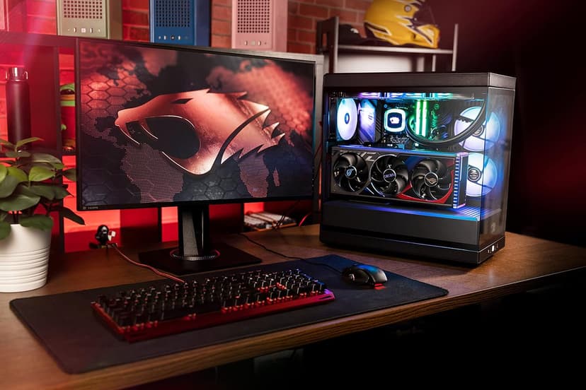 iBUYPOWER Y40 PRO Black Gaming PC Desktop Computer AMD Ryzen 9 7900X CPU, NVIDIA GeForce RTX 5070Ti 16GB GPU, 32GB DDR5 RGB 5200MHz RAM, 2TB NVMe SSD, Windows 11 Home, Keyboard, Mouse - Y40BA9N57T01