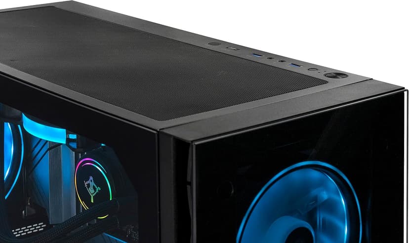 YEYIAN Yari X21 Gaming PC Computer, INTEL 12th Gen Alder Lake i9-12900KF 16-Core 3.2GHz, GeForce RTX 3080 10GB GDDR6X, 2TB NVMe Gen 4 SSD, 2TB 3.5” HDD, 32GB DDR5 4800MHz, 240mm AIO ARGB WiFi 6 BT 5.2