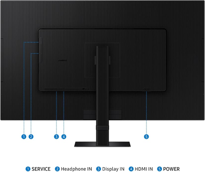 SAMSUNG 32" ViewFinity S7 (S70D) 4K UHD IPS HDR10 High Resolution Monitor, HDMI & DP Port, TUV-Certified, 2025, LS32D700EBNXGO