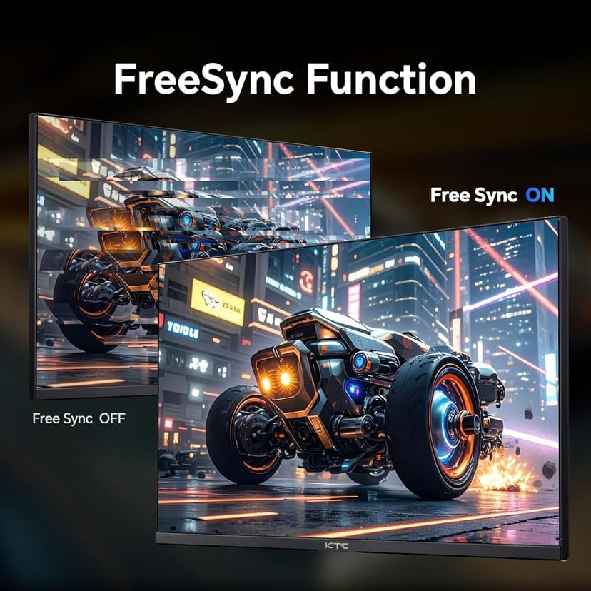 24 inch Gaming Monitor QHD 180Hz, Fast IPS 1440p Computer Monitor, Up to 185Hz, 1ms, G-Sync/FreeSync, HDR400, Height Adjustable, 2 x HDMI, 1 x DP H24T7