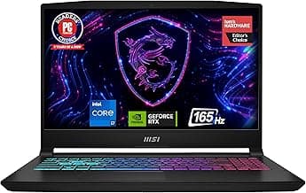 MSI Katana 15 15.6” 165Hz QHD Gaming Laptop: Intel Core i7-13620H, NVIDIA Geforce RTX 4070, 16GB DDR5, 1TB NVMe SSD, Cooler Boost 5, Win 11: Black B13VGK-2000US