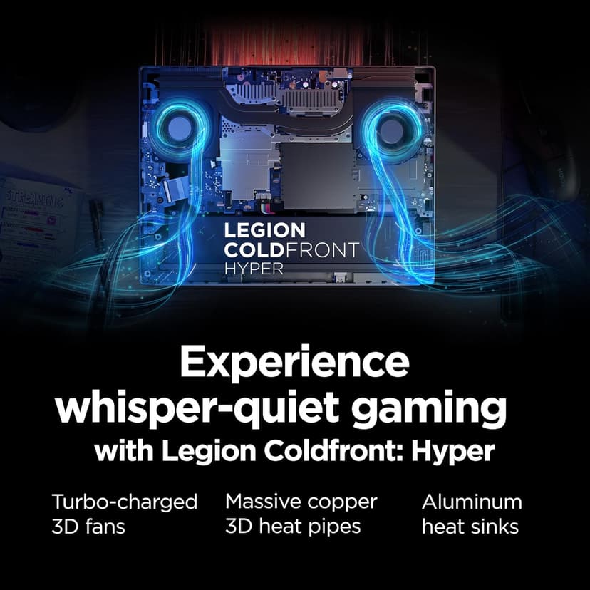 Lenovo Legion 5i – Gaming Laptop - Intel® Core™ i7-14700HX - 15" 2.5K WQXGA PureSight OLED Display–165Hz Refresh Rate–NVIDIA® GeForce RTX™ 5070 – 16 GB Memory – 1 TB Storage – 3 Months of PC GamePass