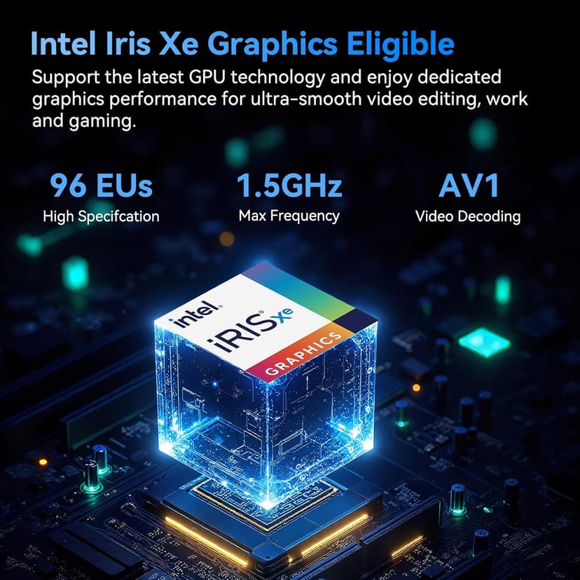 GEEKOM IT13 Mini PC 2025 Edition, Intel 13th Gen i9-13900HK (3-Year Quality Support), 32GB RAM/1TB NVMe SSD, NUC13 Mini Desktop Computer Windows 11 Pro for Home & Office | 8K UHD, USB4, WiFi 6E, BT5.2
