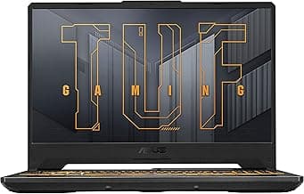 ASUS TUF Gaming A15 Gaming Laptop, 15.6” FHD 144Hz Display, NVIDIA® GeForce RTX™ 3050, AMD Ryzen™ 5 7535HS, 8GB DDR5, 512GB PCIe® Gen4 NVMe™ SSD, Wi-Fi 6, Windows 11, FA506NC-ES51
