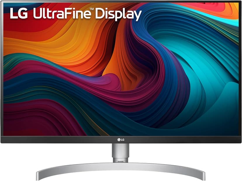 LG 27UP650K-W 27-inch Ultrafine 4K UHD (3840 x 2160) IPS Computer Monitor, 60Hz, 5ms, DisplayHDR 400, Reader Mode, Flicker Safe, HDMI, DisplayPort, Tilt/Height/Pivot Adjustable Stand, White