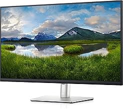 Dell P3221D 31.5", QHD Wide 1440p LCD Monitor - 16:9 - Black