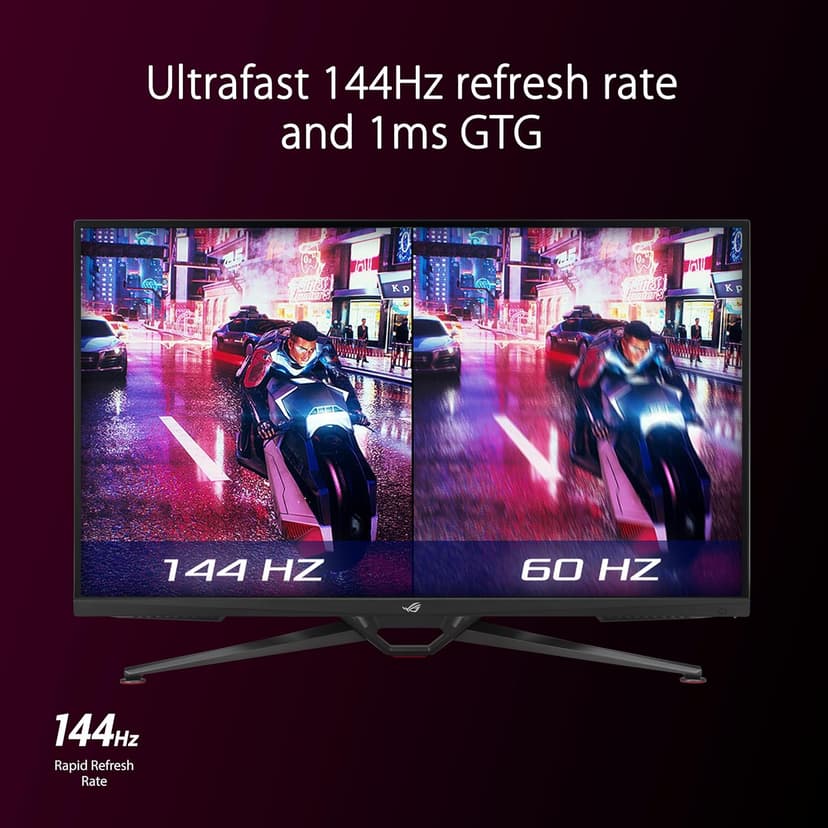 ASUS ROG Swift 38” 4K HDMI 2.1 HDR DSC Gaming Monitor (PG38UQ) - UHD (3840 x 2160), 144Hz, 1ms, Fast IPS, G-SYNC Compatible, Speakers, FreeSync Premium Pro, DisplayPort, DisplayHDR600, 98% DCI-P3