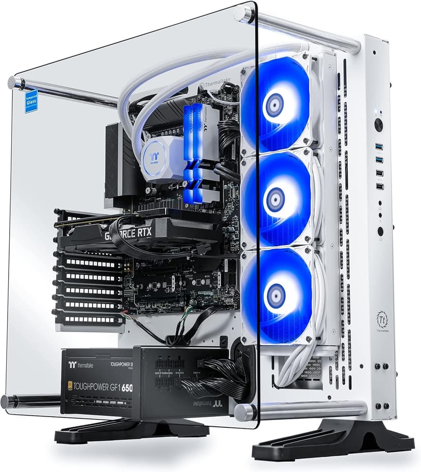 Thermaltake Arctic i360T R4 AIO Liquid Cooled Gaming Desktop (Intel Core™ i5-12600KF, Toughram DDR4 3600Mhz 16GB Memory, NVIDIA® GeForce RTX™ 3060 Ti, 1TB NVMe M.2, Win10 Home) P3AR-Z69R-36T-LCS