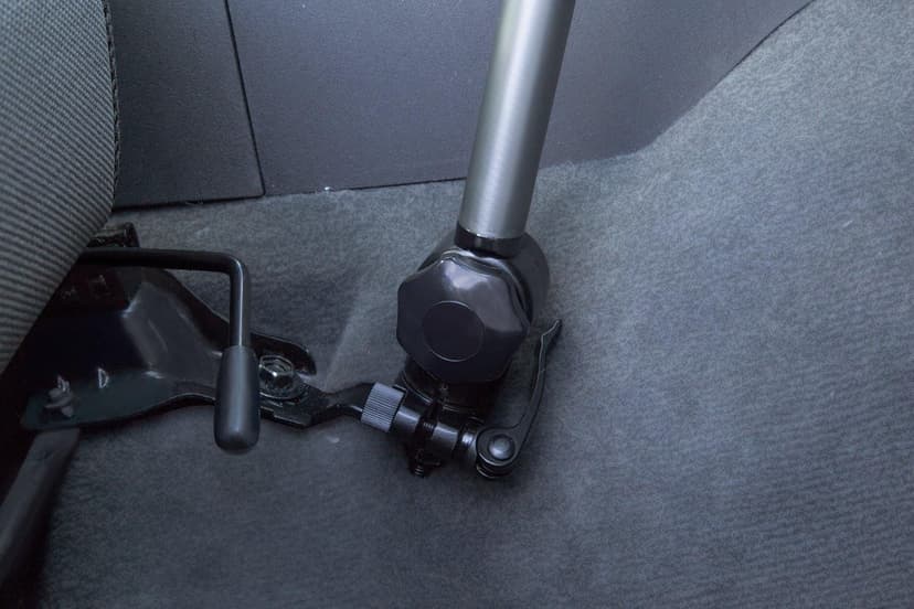 Mount-It! Laptop Vehicle Mount, No-Drill Computer Seat Mount, Full Motion Adjustable Design for Auto, Truck, Car, Van Use