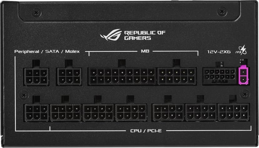 ASUS ROG Strix 1000W Platinum (Fully Modular Power Supply, 80 Plus Platinum Certified, ATX 3.1, Cybenetics Lambda A+, GaN MOSFET, GPU-First Intelligent Voltage Stabilizer, 10-Year Warranty)