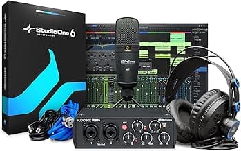 PreSonus AudioBox USB 96 Studio with Studio One Pro Software