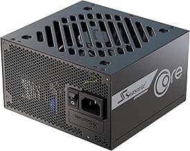 Seasonic CORE V2 GX-650 (ATX3) - 650W - 80+ Gold - ATX 3.0 & PCIe 5.1 Ready - Full-Modular - ATX Form Factor - Premium Capacitor - 7 Year Warranty - Nvidia RTX 30/40 Super & AMD GPU Compatible