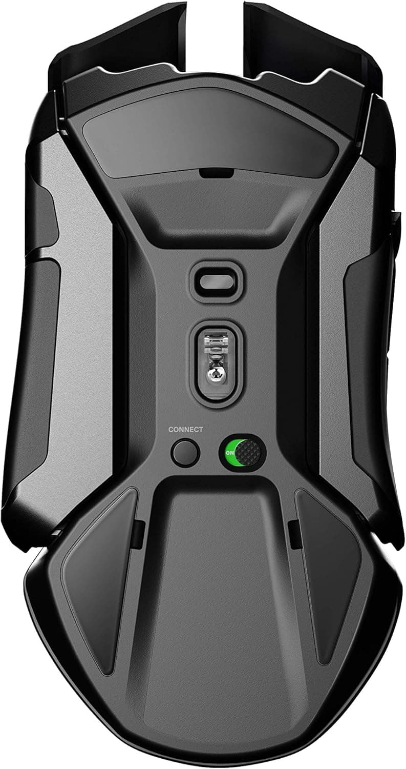 SteelSeries Rival 650 Quantum Wireless Gaming Mouse - Rapid Charging, 12,000 Cpi Dual Sensor, 256 Weight Configs, 8 Zone RGB Lighting