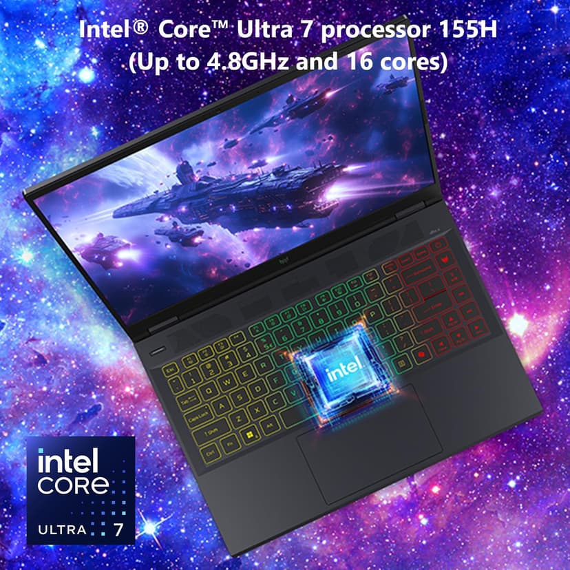 Acer Predator Helios Neo 14 Gaming Laptop | 14.5" WQXGA IPS 120Hz Display | AI-Powered | Intel Core Ultra 7 Processor 155H | NVIDIA GeForce RTX 4060 | 16GB LPDDR5X | 1TB Gen 4 SSD | PHN14-51-797W