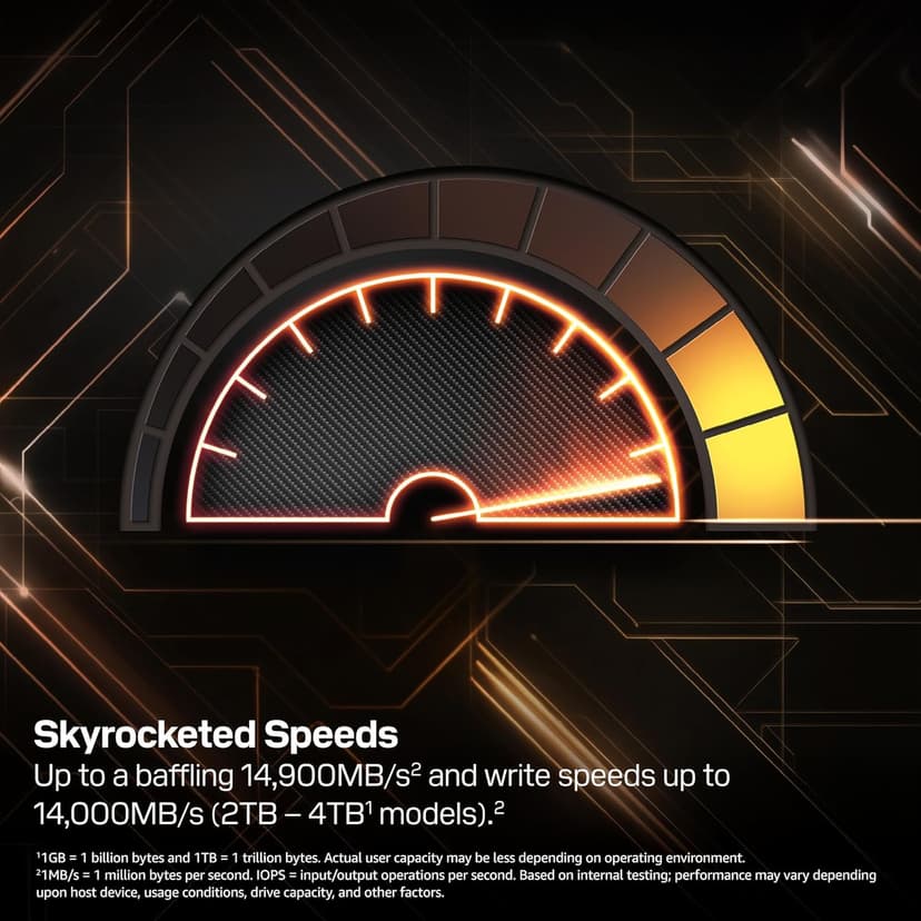 WD_BLACK 2TB SN8100 NVMe SSD Internal Solid State Drive - Gen 5 PCIe 5.0x4, M.2 2280, Seq. Read Speeds Up to 14,900 MB/s, Best for AI Applications, Gaming, and Video Editing - WDS200T1X0M
