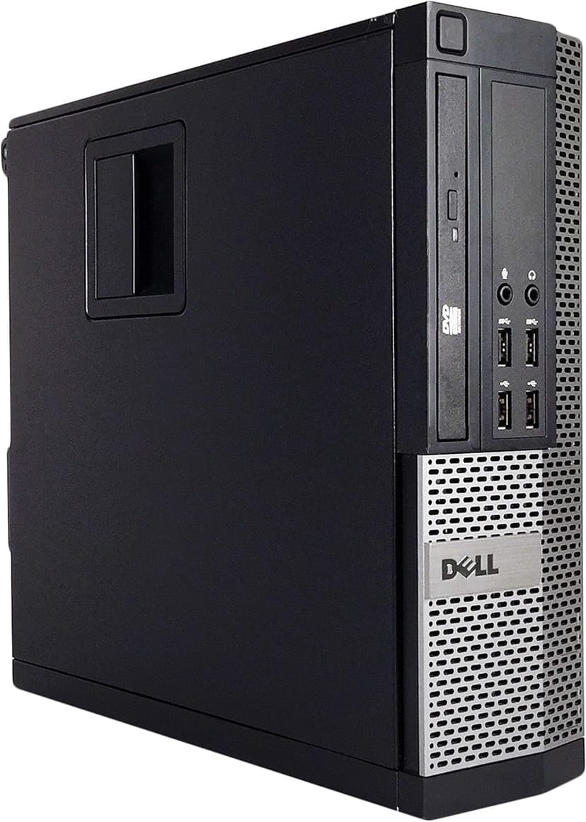 Dell Optiplex 9020 SFF Business Desktop Tower PC (Intel Core i7 4770, 16GB Ram, 256GB SSD, WiFi, Dual Monitor Support HDMI + VGA, DVD-RW) Win 10 Pro with CD (Renewed)