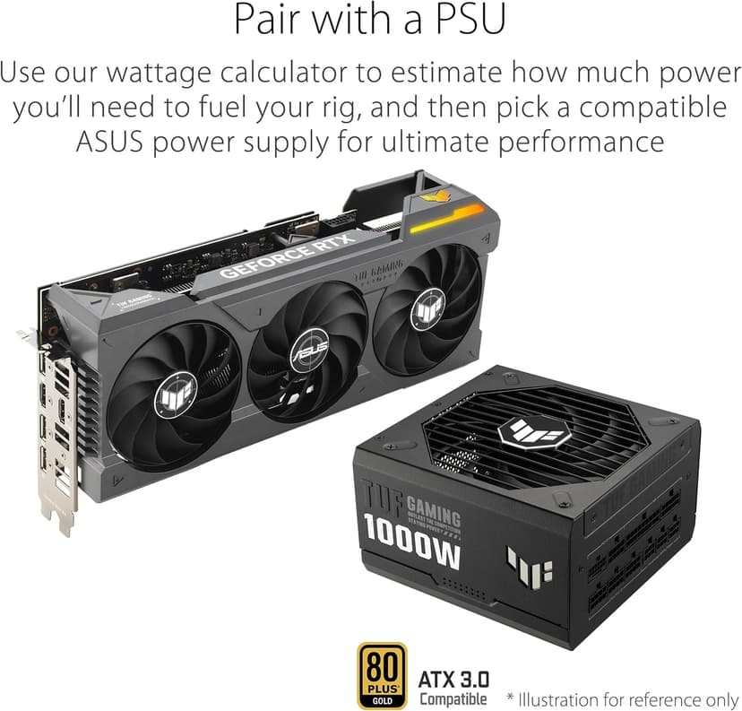 ASUS TUF Gaming NVIDIA GeForce RTX™ 4070 Ti Super OC Edition Gaming Graphics Card (PCIe 4.0, 16GB GDDR6X, HDMI 2.1a, DisplayPort 1.4a),RTX4070Ti|OC|Black
