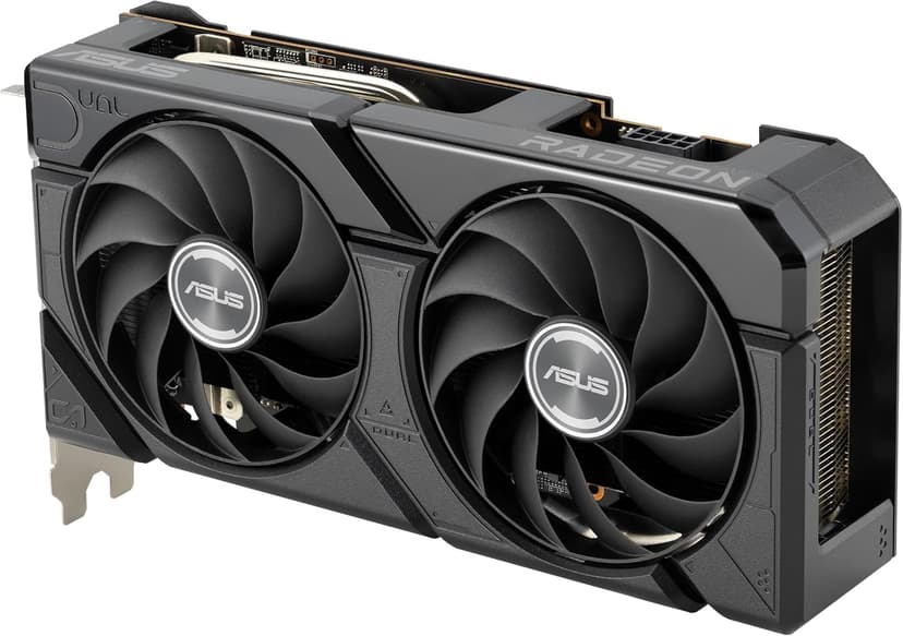 ASUS Dual Radeon™ RX 7600 EVO OC Edition 8GB GDDR6 (PCIe® 4.0, 8 GB GDDR6, HDMI® 2.1, DisplayPort™ 1.4a, 2.5-Slot Design, Axial-tech Fans, GPU Tweak III)