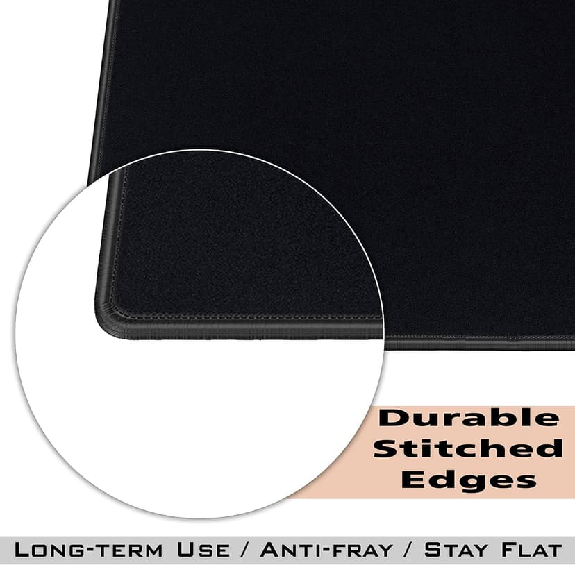SaiTech IT 20 Pack 2mm Mouse Pad with Stitched Edges Non-Slip Rubber Base, Premium-Textured and Waterproof Mousepads Bulk, Mouse Pad Multipack Mousepad for Computers, Laptop, 8.66 x 7.1 inch
