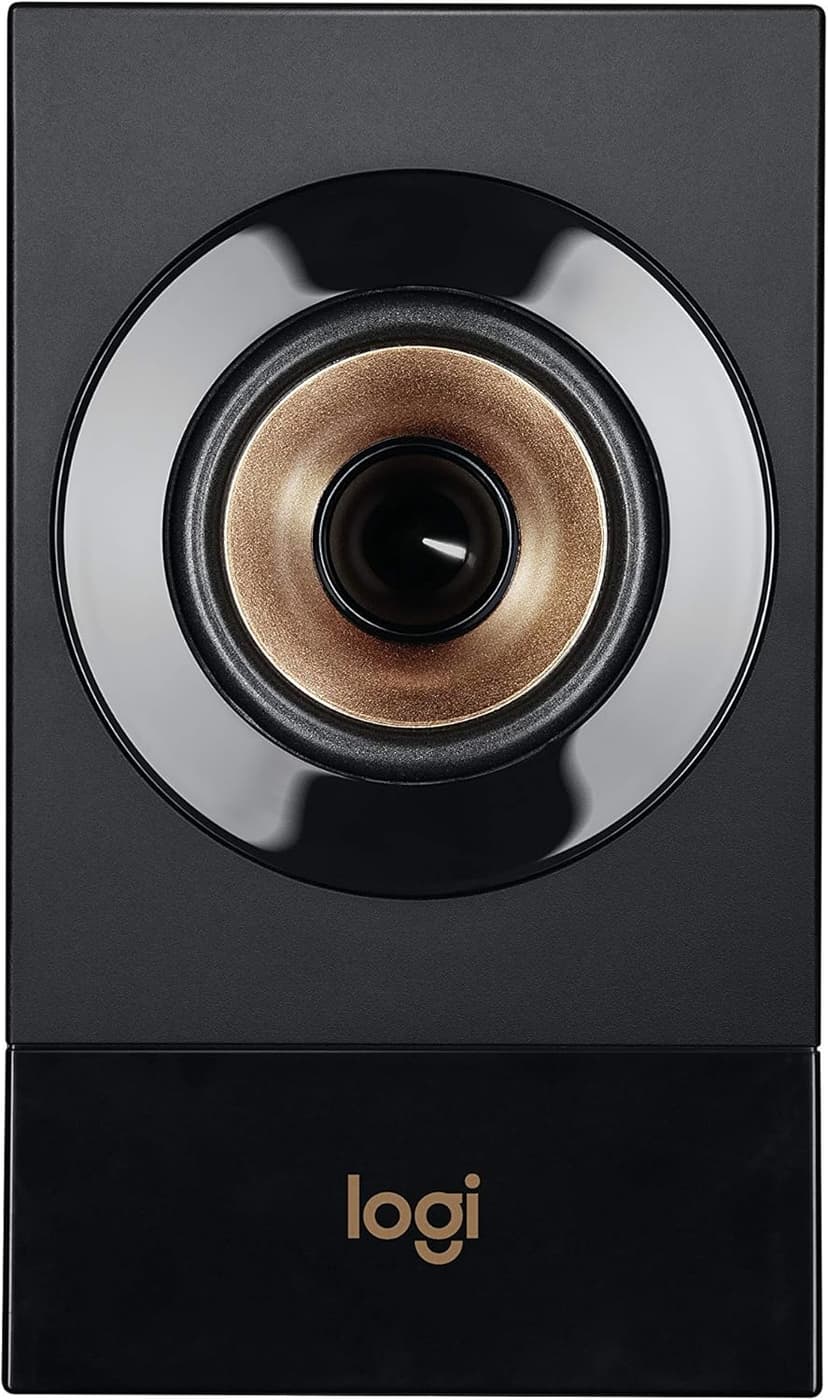 Logitech Z533 2.1 Multimedia Speaker System with Subwoofer, Powerful Sound, Booming Bass, 3.5mm Audio and RCA Inputs, PC/PS/Xbox/TV/Smartphone/Tablet/,Black