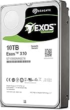 Seagate Enterprise Capacity 3.5 HDD 10TB (Helium) 7200RPM SATA 6Gb/s 256 MB Cache Internal Bare Drive (ST10000NM0016) (Renewed)