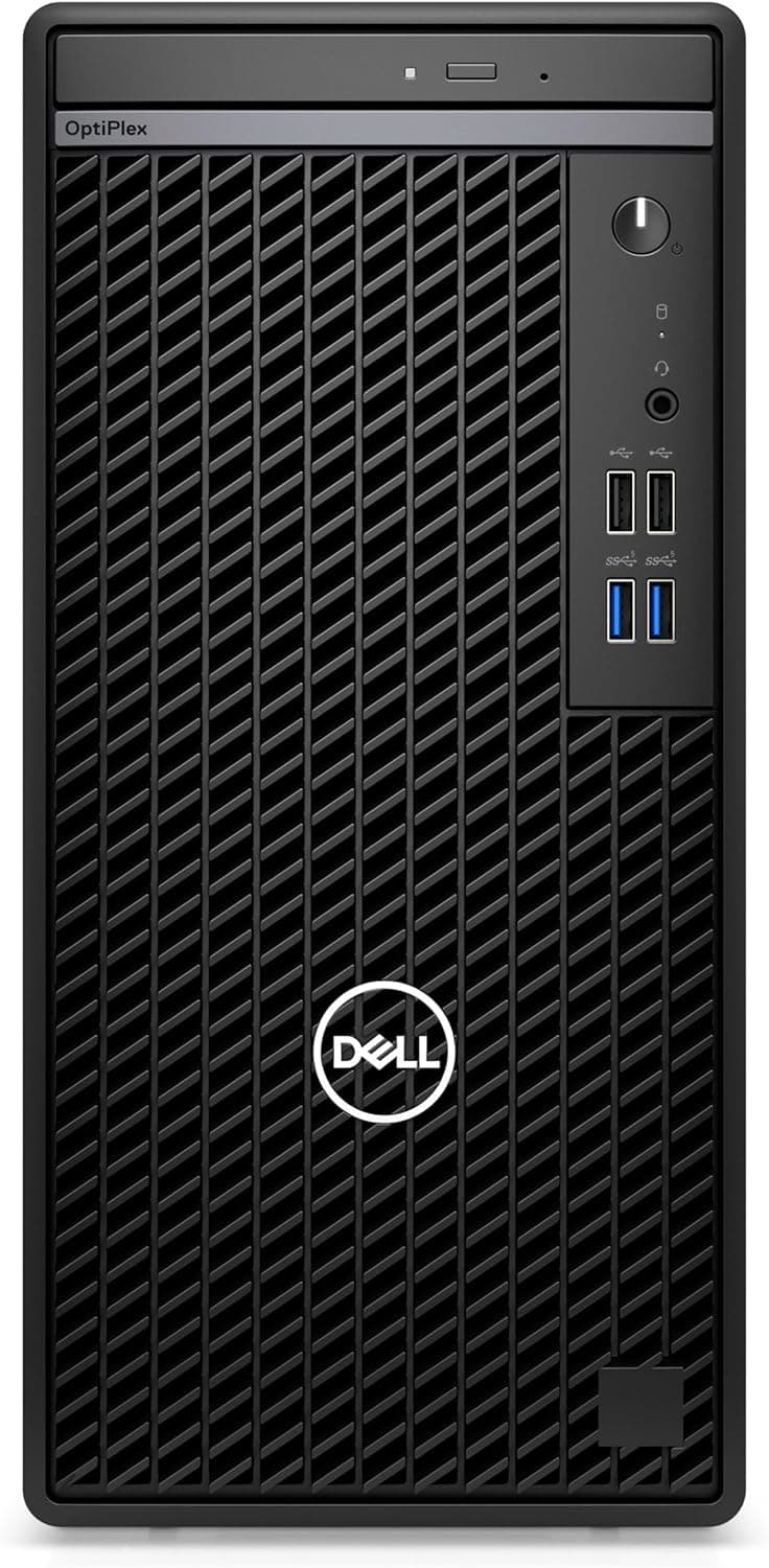 Dell OptiPlex 7010 Tower 7000 Business Desktop Computer, 12th Gen Intel Hexa-Core i5-12500 (Beat i7-11700), 16GB DDR4 RAM, 512GB PCIe SSD, DVDRW, WiFi Adapter, RJ-45, Keyboard & Mouse, Windows 11 Pro
