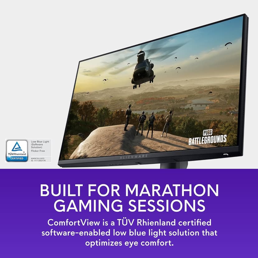 Alienware 25 Gaming Monitor AW2523HF 24.5" IPS LED Full HD (1920 × 1080) 360Hz Display - AMD FreeSync - VESA - Monitor (USB, HDMI) Height/Tilt/Swivel/Pivot Adjustability - Dark side of the Moon