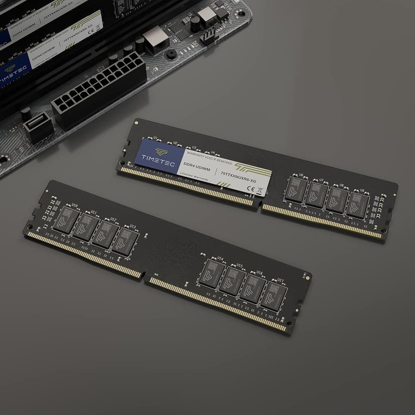 Timetec 64GB KIT(4x16GB) DDR4 2400MHz PC4-19200 Non-ECC Unbuffered 1.2V CL17 2Rx8 Dual Rank 288 Pin UDIMM Desktop PC Computer Memory RAM Module Upgrade (64GB KIT(4x16GB))