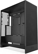 NZXT H7 Flow 2024 - Mid-Tower ATX Airflow Case - Includes Pre-Installed 3 x 120mm Fans - Supports Bottom Fans for Dedicated GPU Cooling - Cable Management - Black