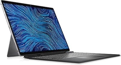 Dell Latitude 7320 Detachable Detachable 2-in-1 Laptop Tablet Touch | 13" 1920x1280 FHD+ | Core i5-1140G7-256GB SSD Hard Drive - 8GB RAM | 4 cores @ 4.2 GHz Win 10 Pro Black (Renewed)