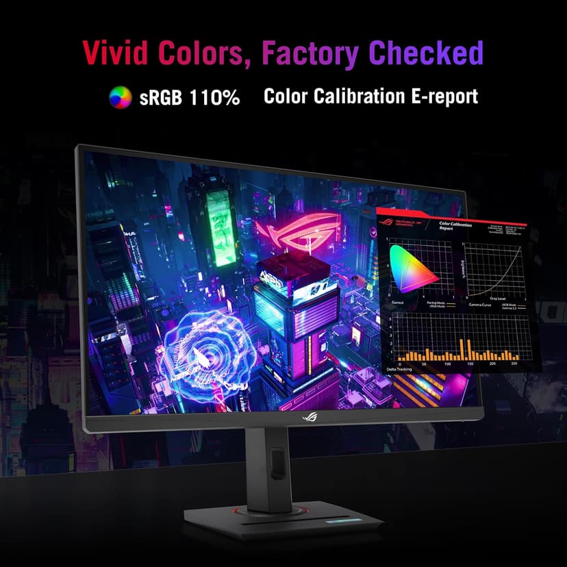 ASUS ROG Strix 25” (24.5” viewable) Esports Gaming Monitor (XG259QNS) - Full HD, 380Hz, 0.3ms, Fast IPS, Extreme Low Motion Blur Sync, FreeSync Premium, DisplayWidget, Ergonomic, 3 yr Warranty