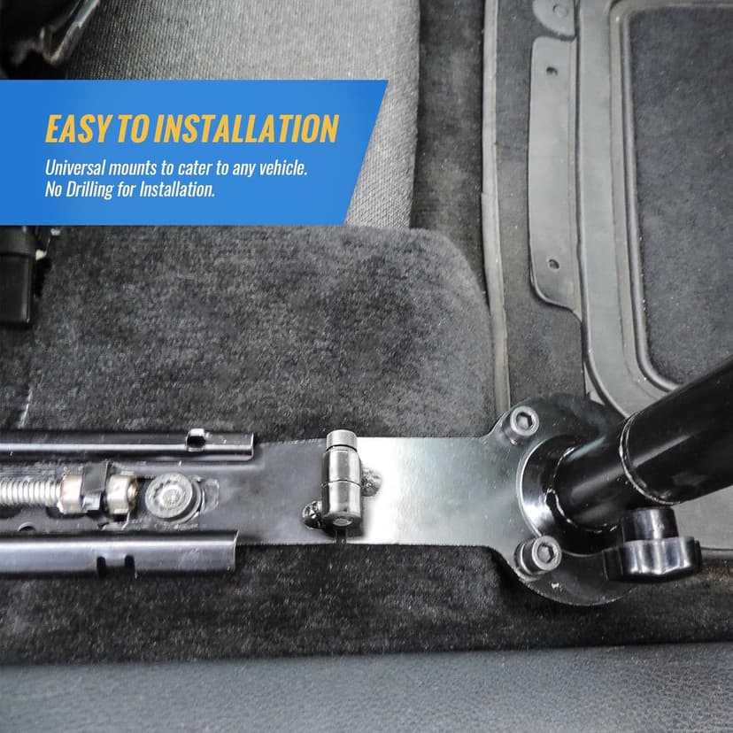 AA-Products K005-B1 Car Laptop Mount Truck Vehicle Notebook Stand Holder with Non-Drilling Bracket