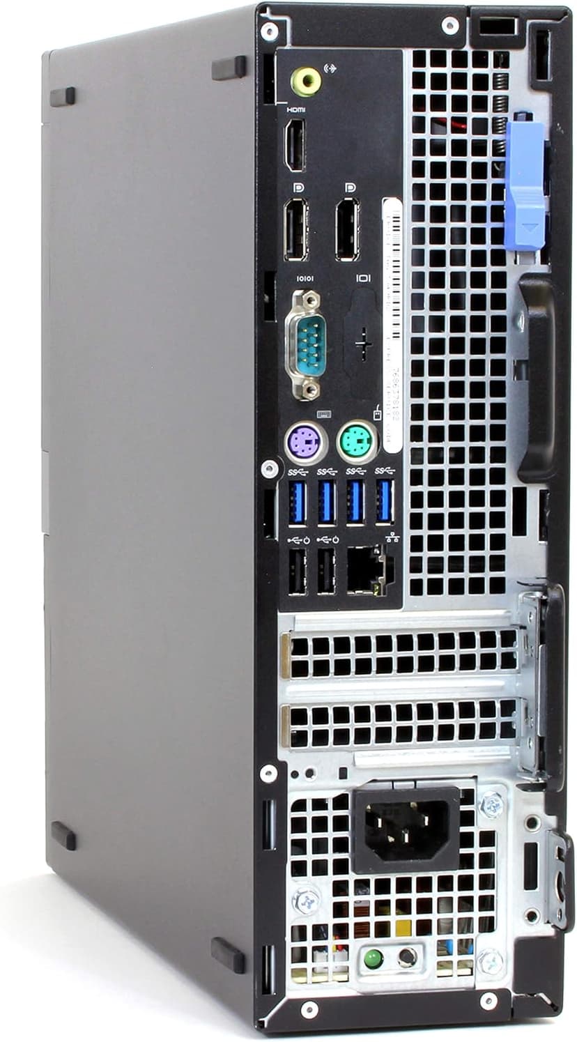 Dell Optiplex 7040 Small Form Desktop, Intel Quad Core i7 6700 3.4Ghz, 64GB DDR4, 1TB NVMe PCIe M.2 SSD, HDMI, Windows 10 (Renewed)
