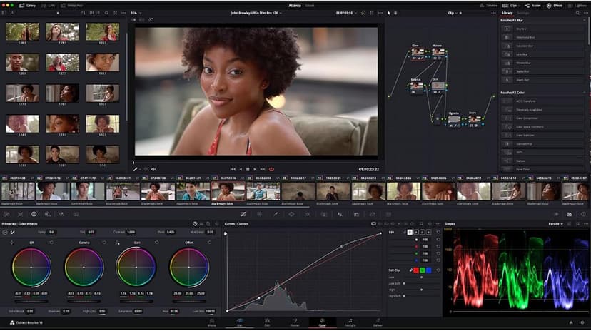 Blackmagic Design DaVinci Resolve 14 Studio License Key Item black