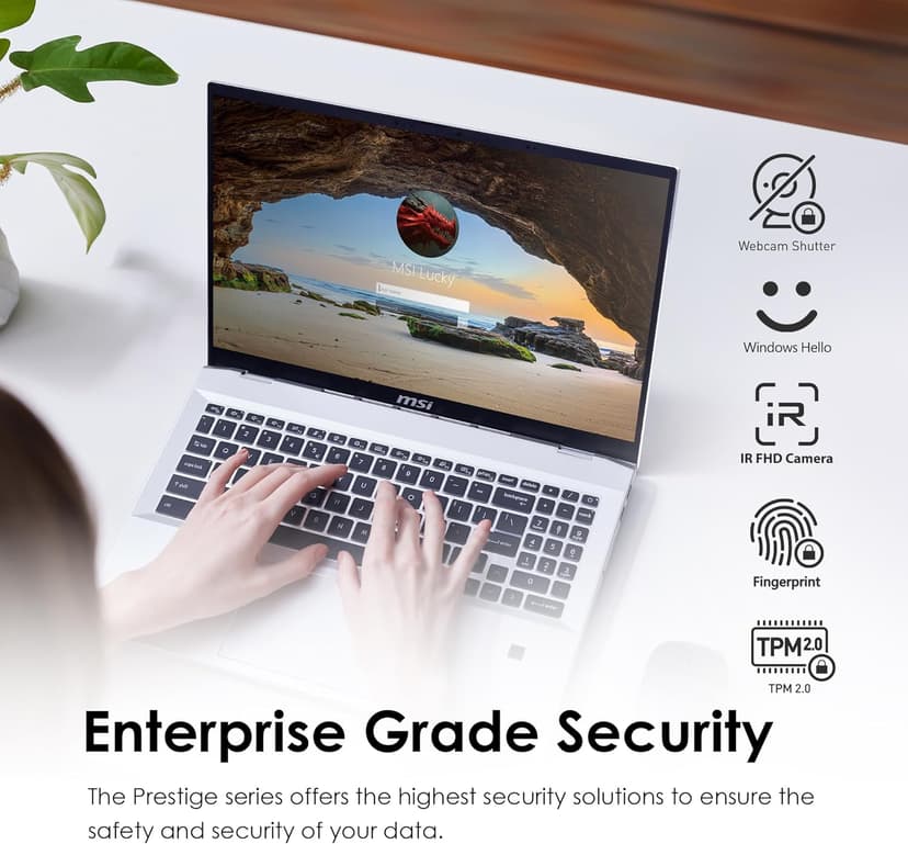 MSI Prestige A16 AI+ (2024) 16” QHD+ Business Laptop: AMD Ryzen AI 9-365, Radeon Graphics, 32GB LPDDR5x, 1TB NVMe SSD, Type-C, WiFi 7, Win 11 Home: Urban Silver A3HMG-016US