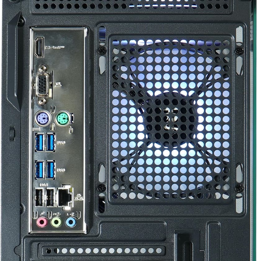 ViprTech Reaper 3.0 Liquid-Cooled PC - AMD Ryzen 7 7700 (5.3Ghz Turbo), RTX 4070 Super 12GB, 32GB DDR5 6400, 2TB NVMe SSD, 800W Gold, VR-Ready, WiFi BT, Win 11, Gaming Desktop Computer Black