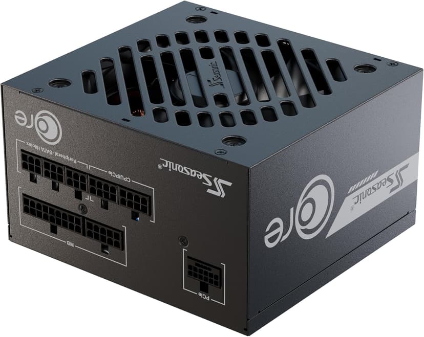 Seasonic CORE V2 GX-650 (ATX3) - 650W - 80+ Gold - ATX 3.0 & PCIe 5.1 Ready - Full-Modular - ATX Form Factor - Premium Capacitor - 7 Year Warranty - Nvidia RTX 30/40 Super & AMD GPU Compatible